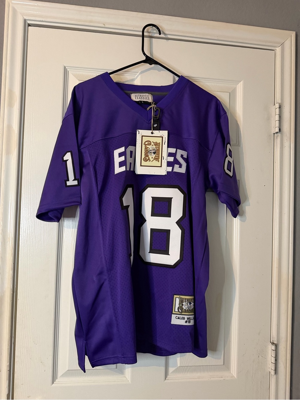 Caleb Williams high school 18 Purple Eagles Football Jersey - Classic Team Tee